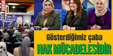 AK Parti Gaziantep İl Kadın Kolları: Biri Diğerinden Üstün Değildir