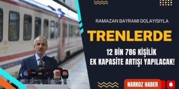 Bayramda trenlere ek sefer ve ek kapasiye artışı yapılacak