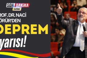 Prof. Dr. Naci Görür'den Deprem Uyarısı!