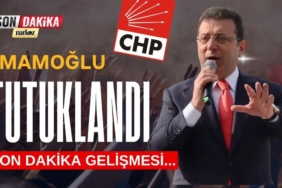 Ekrem İmamoğlu Tutuklandı
