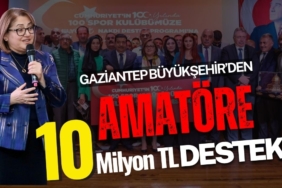 Gaziantep Büyükşehir'den, Amatör Spor Kulüplerine Destek