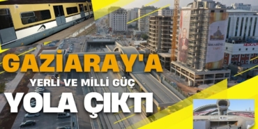 Gaziaray'a Yerli ve Milli Güç: Yeni Tren Setleri Yola Çıktı