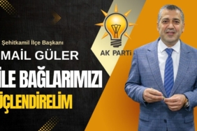 AKP'li İsmail Güler: Ramazan Bayramı'nda Aile Bağlarımızı Güçlendirelim