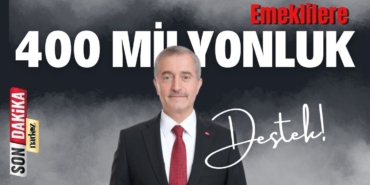 Mehmet Tahmazoğlu'ndan Emeklilere 400 Milyonluk Destek!
