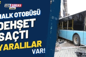 Halk Otobüsü Dehşet Saçtı, Yaralılar Var...