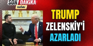 Trump, Zelenskiy'i Azarladı 