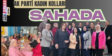 AK Partili Kadınlar Sahada