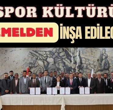 Spor Kültürü Temelden İnşa Edilecek