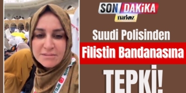 Suudi Polisinden Filistin Bandanasına Tepki!