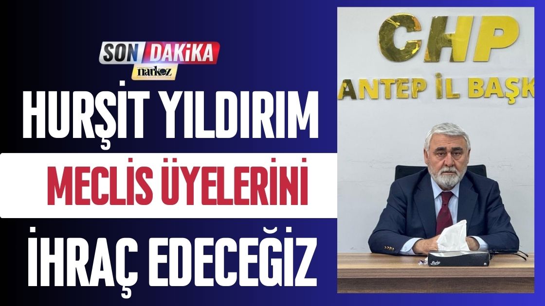 CHP'li başkan Hurşit Yıldırım'dan ihraç resti