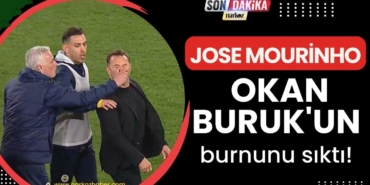 Jose Mourinho, Okan Buruk'un burnunu sıktı!