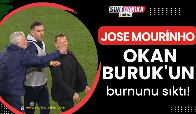 Jose Mourinho, Okan Buruk'un burnunu sıktı!