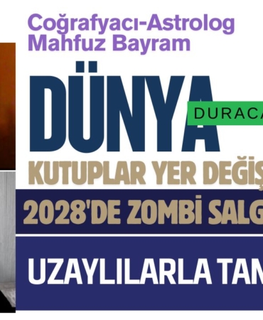 Mahfuz Bayram'dan Şok Öngörüler: Dünya Duracak, Kutuplar Yer Değiştirecek