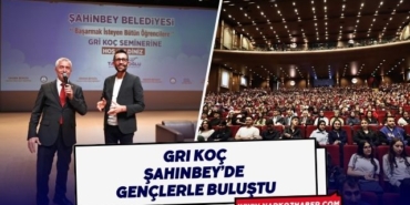 Gri Koç Gökhan Müftüoğlu Şahinbey’de Gençlerle Buluştu