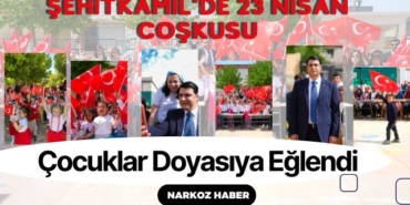 Şehitkamil'de 23 Nisan Coşkusu: Çocuklar Doyasıya Eğlendi