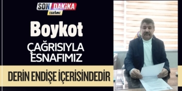 Başkan Ömer Yılmaz: Boykot Çağrısıyla Esnafımız Derin Endişe İçerisindedir