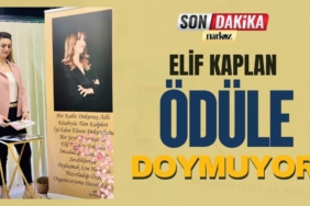 Elif Kaplan ödüle doymuyor!