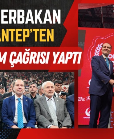 Fatih Erbakan, Gaziantep'ten Erken Seçim Çağrısı Yaptı