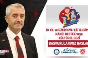 10 Yıl ve Üzeri Evli Çiftlere Nakdi Destek Başvurusu Başladı