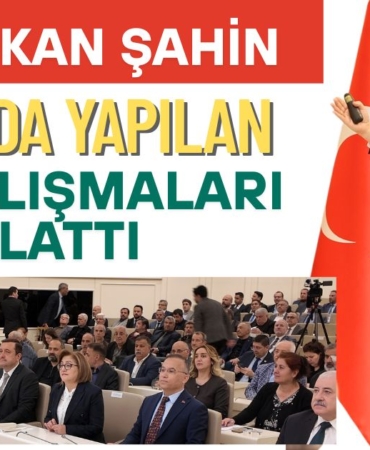 Fatma Şahin 1 Yılda Yapılan Çalışmaları Anlattı