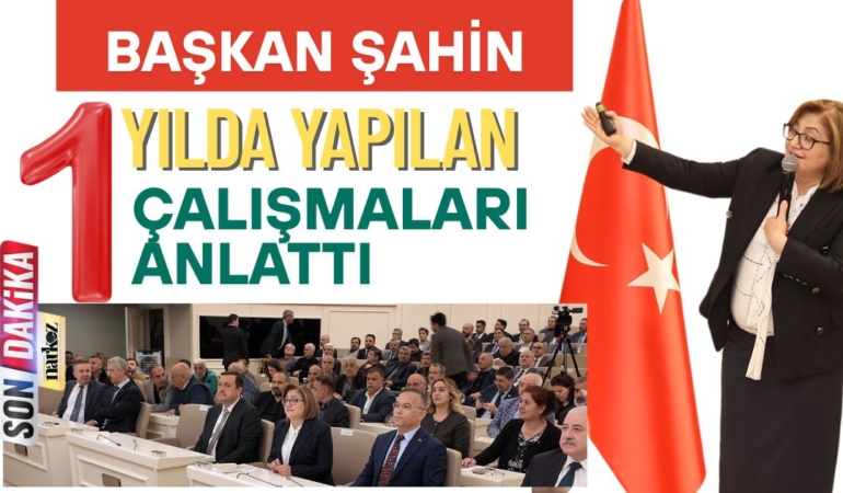 Fatma Şahin 1 Yılda Yapılan Çalışmaları Anlattı