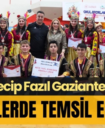 Necip Fazıl Gaziantep'i Finallerde Temsil Edecek
