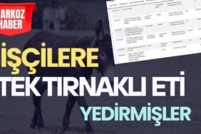 Ne yediğimiz belli, ne içtiğimiz! İşçilere tek tırnaklı eti yedirmişler