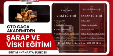 GTO GAGA Akademi'den Şarap ve Viski Eğitimi