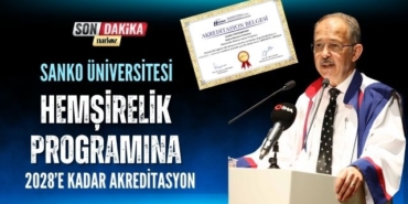 Sanko Üniversitesi Hemşirelik Programı 2028’e Kadar Yeniden Akredite Edildi