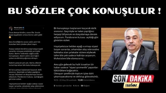 Murat Çetin Kimlere Ne Mesaj Verdi?