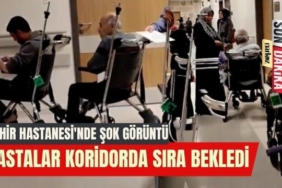 Gaziantep Şehir Hastanesi'nde Yatan Hastalar Muayene İçin Kapıda Bekletildi
