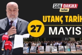 AK Parti Gaziantep Teşkilatı, 27 Mayıs Utanç Tarihini Unutmadı