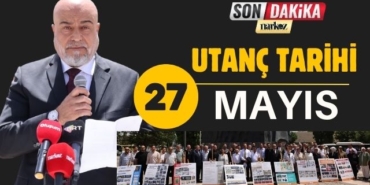 AK Parti Gaziantep Teşkilatı, 27 Mayıs Utanç Tarihini Unutmadı