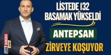 Antepsan Zirveye Koşuyor