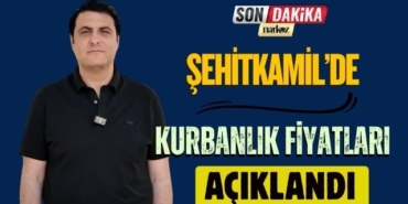 Şehitkamil'de Kurbanlık Fiyatları Açıklandı