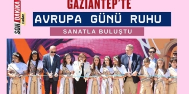 Gaziantep’te Avrupa Günü Ruhu Sanatla Buluştu