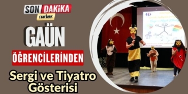 GAÜN Çocuk Gelişimi Öğrencilerinden Sergi ve Tiyatro Gösterisi