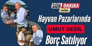 Hayvan Pazarlarında Umut Değil, Borç Satılıyor