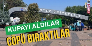 Taraftarın Sevincinden Geriye Çöp Yığını Kaldı