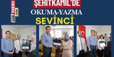 Şehitkamil’de Okuma Yazma Sevinci