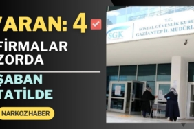VARAN 4! Firmalar Zorda, Şaban Tatilde!