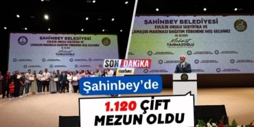 Şahinbey’de 1.120 Çift Daha Evlilik Okulu'ndan Mezun Oldu