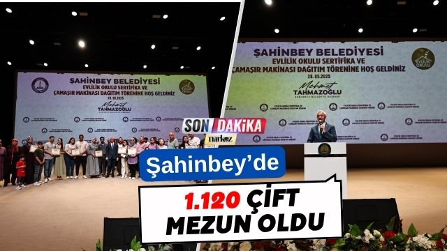 Şahinbey’de 1.120 Çift Daha Evlilik Okulu'ndan Mezun Oldu