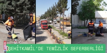 Şehitkamil’de Temizlik Seferberliği: Mahrukatçılar Sitesi Pırıl Pırıl Oldu
