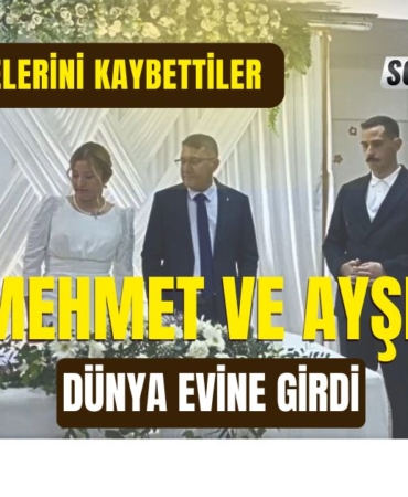 Depremde ailelerini kaybeden öğretmenler dünya evine girdi