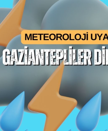 Meteorolojiden Sağanak Yağış Uyarısı!