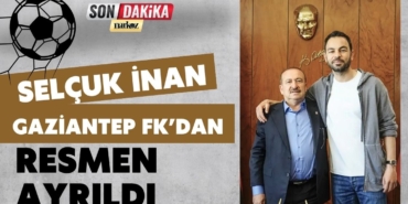 Selçuk İnan Gaziantep FK'ya veda etti