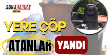 Şahinbey’de Yere Çöp Atanlara Kamera Takibiyle Ceza