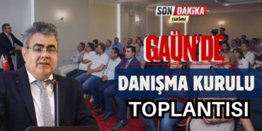 GAÜN’de Danışma Kurulu Toplantısı