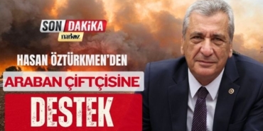 Hasan Öztürkmen'den Araban Çiftçisine Destek